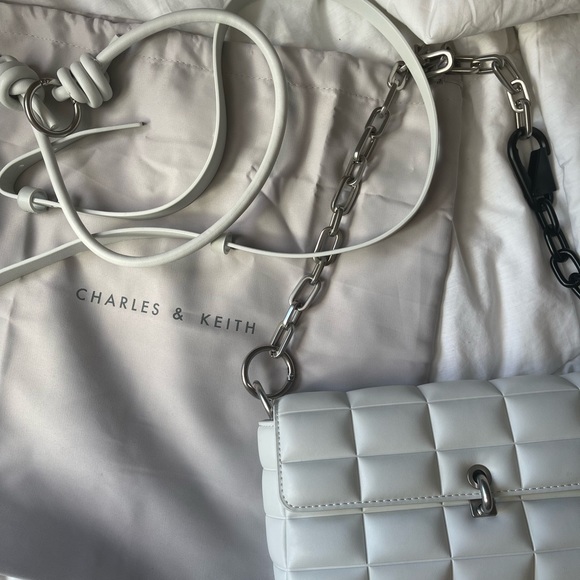 Charles and Keith Quilted Bag - Picture 1 of 3